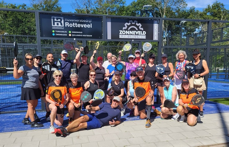 Padel Party TC Hogedijk voor het eerst op 4 padelbanen