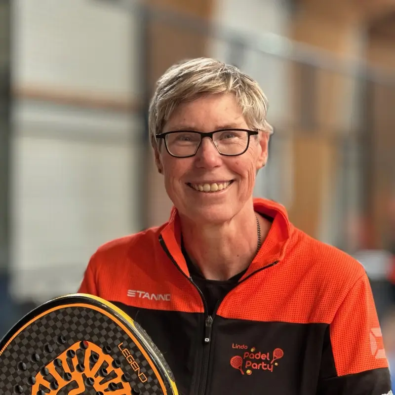 Trainer Linda altijd verbindend, zodat je maatjes ontmoet